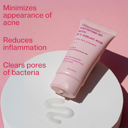 Mattifying Gel Moisturiser with 10% Azelaic Acid